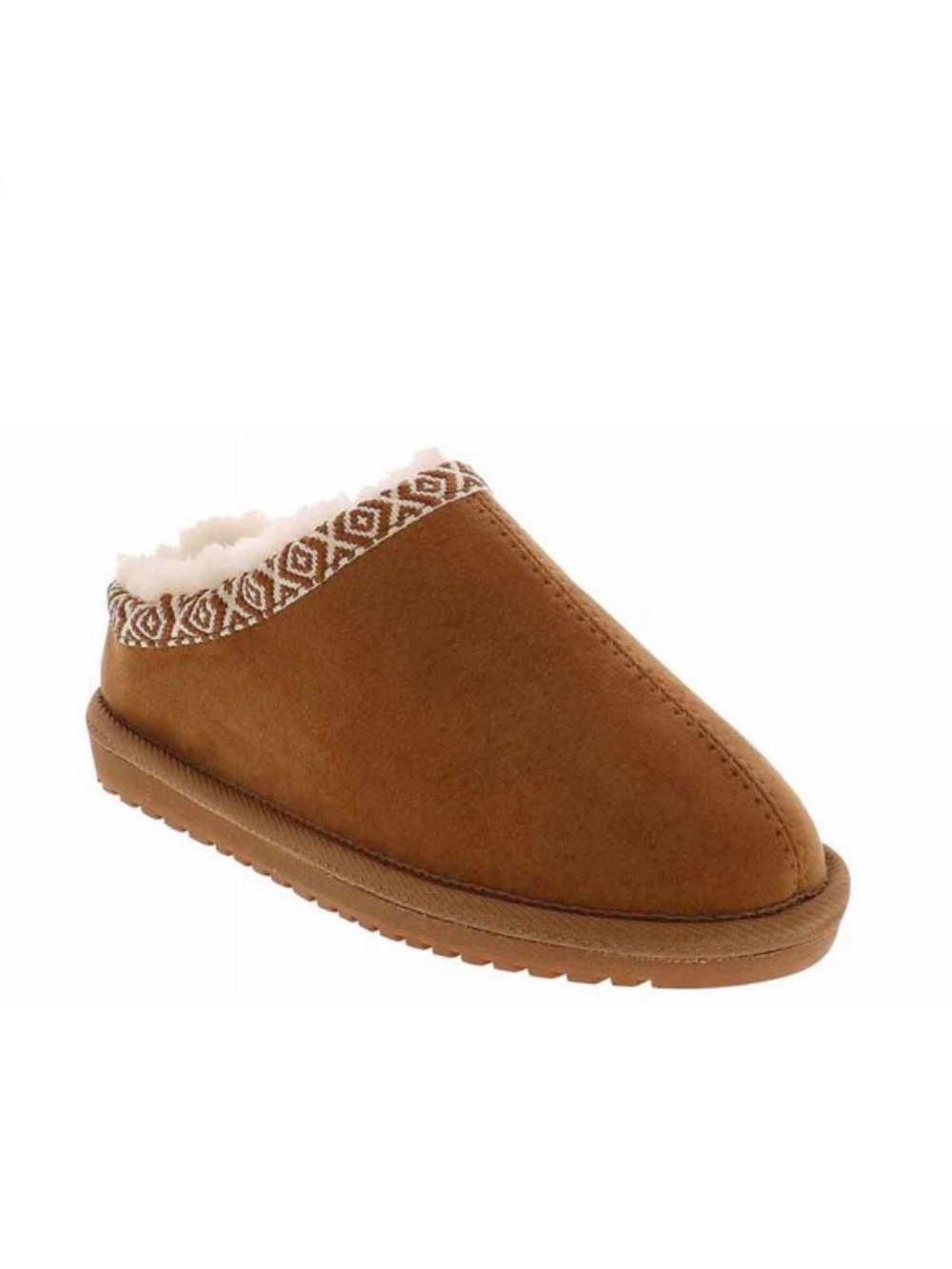 Northside Girls Sz 4 Casual fur lined moccasins New W Box!